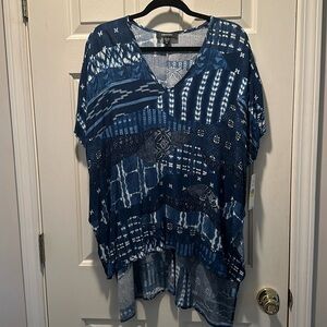 NWT Karen Kane Loose Fit Hi Lo Tunic  M (could fit M-XL)